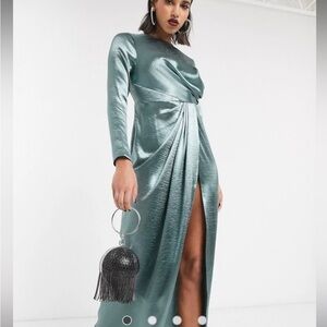 ASOS formal dress or evening gown Size 10 new with tags!  Long sleeve maxi